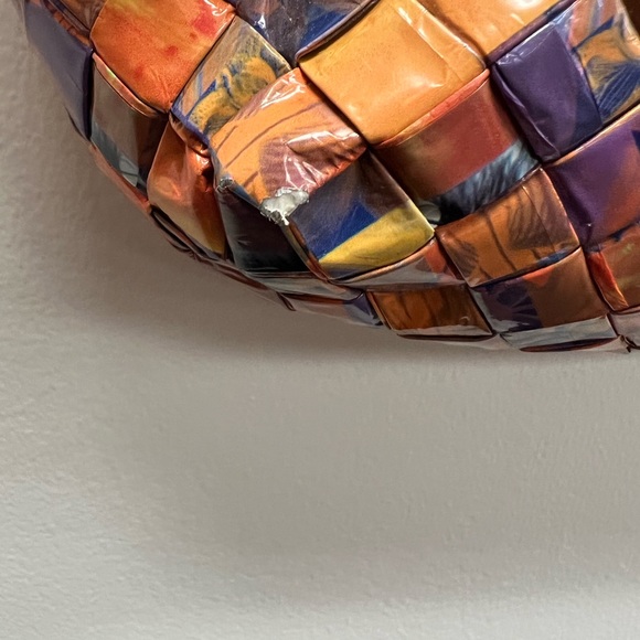 Upcycled Wrapper Shoulder Purse - Picture 8 of 10